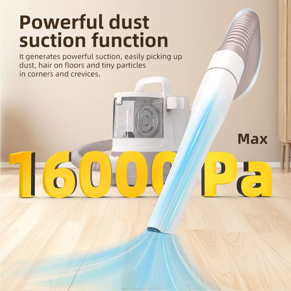 9-in-1 Pet Hair Grooming Vacuum Cleaner Brush and Fur Dryer Set