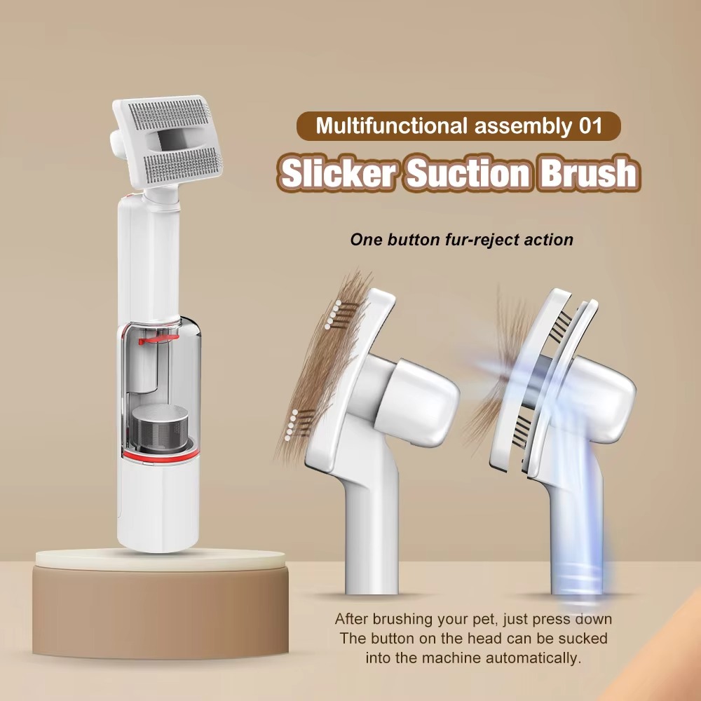 3 in 1 Portable Handheld Wireless Cordless BLDC Home Pet Hair Grooming Dry Vacuum Cleaner