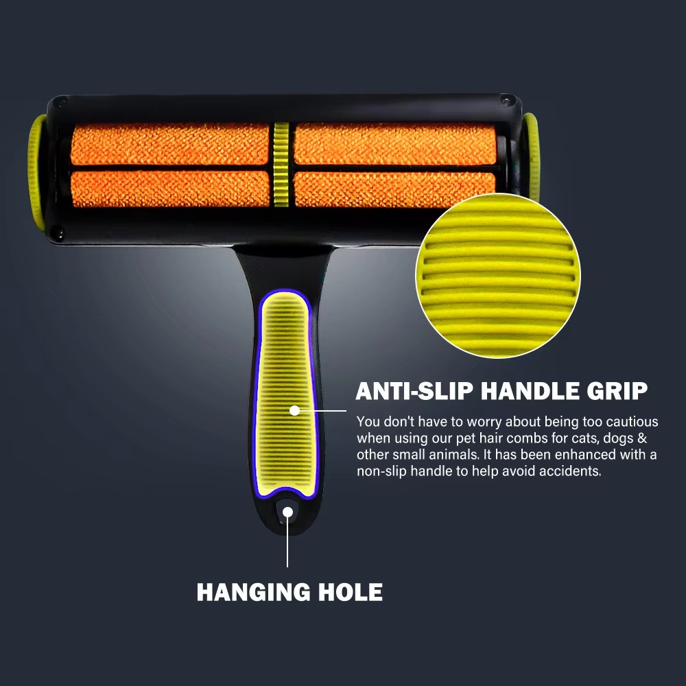 New Patent Reusable Pet Dog Cat Hair Remover Roller for Clothes and Bedding
