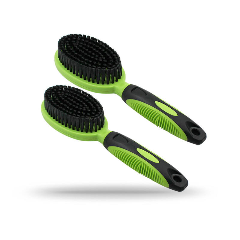 Custom Soft Bristle Pet Short Hair Grooming Brush for Dog and cat