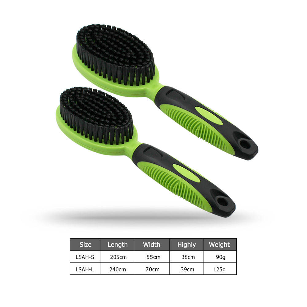 Custom Soft Bristle Pet Short Hair Grooming Brush for Dog and cat