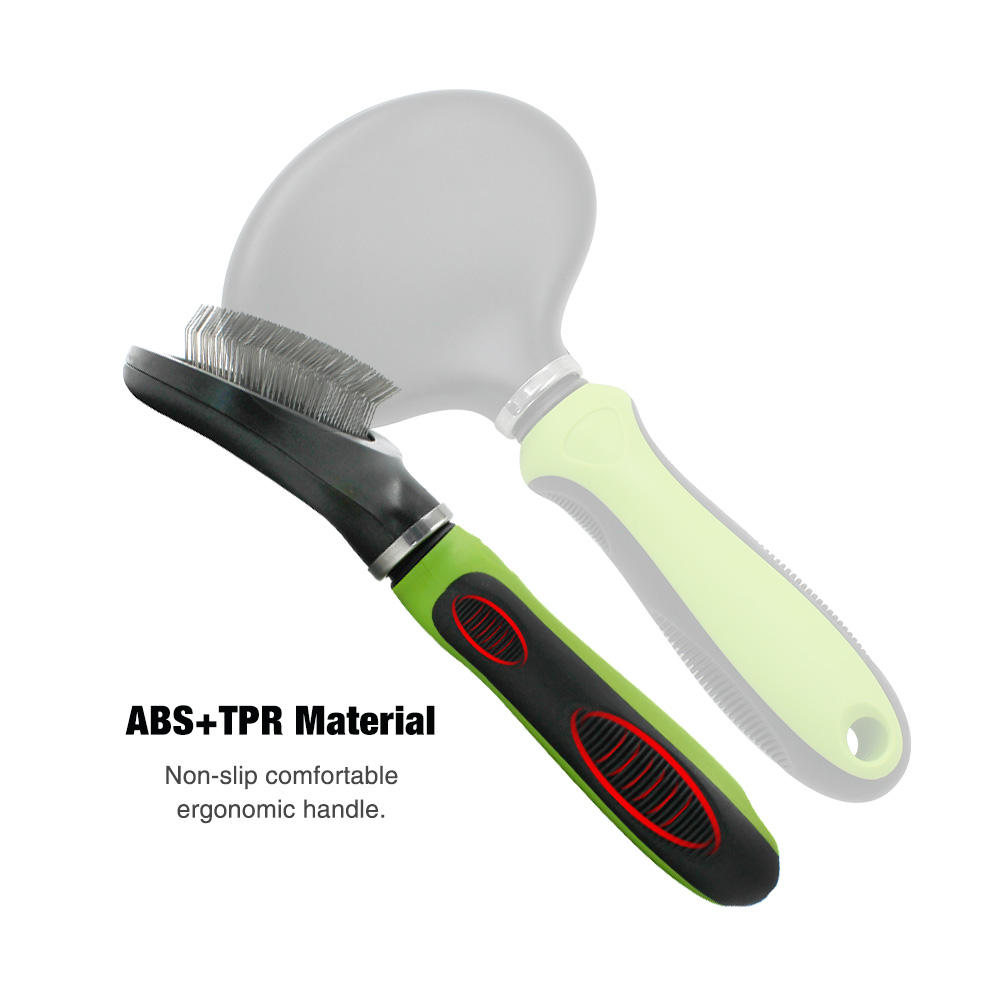 Professional Round Head Pet Long Short Hair Grooming Shedding Slicker Brush for Dog and Cat