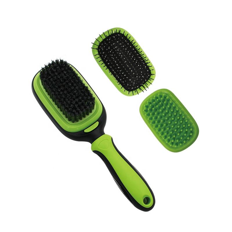 Professional Pet Hair Grooming Tool Set Dmatting Deshedding Pin Massage Bristle Brush for Dogs and Cat