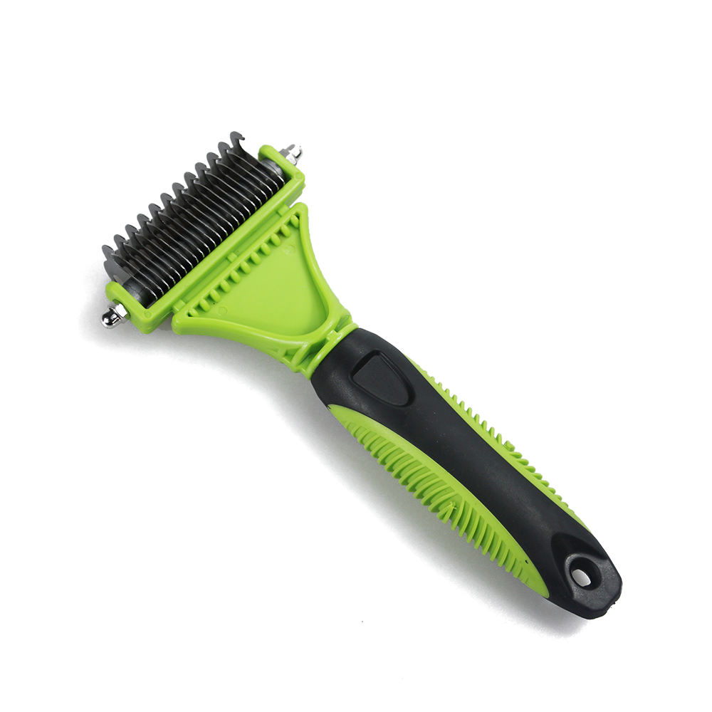 Best Selling Dog and Cat Dematting Undercoat Rake Blade Comb Pet Fur grooming tool