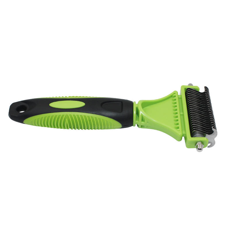 Best Selling Dog and Cat Dematting Undercoat Rake Blade Comb Pet Fur grooming tool
