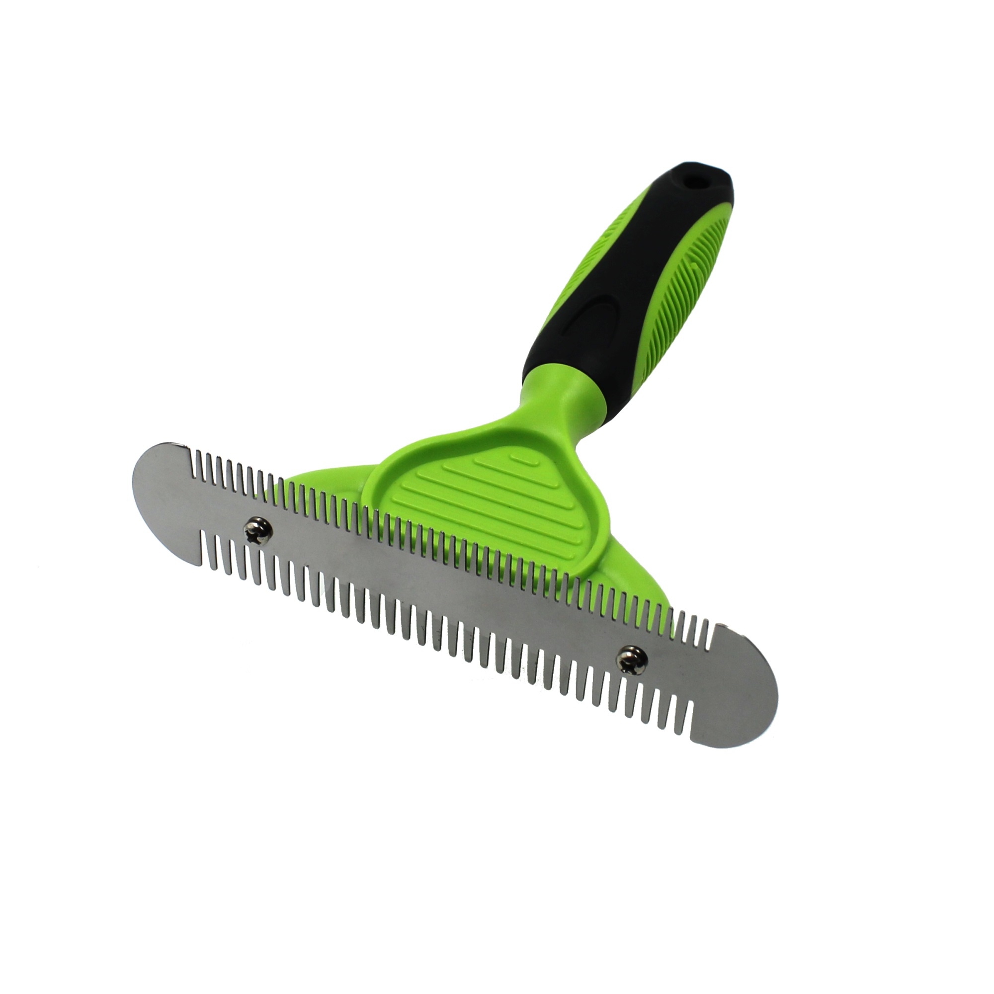 Double Side Pet Hair Grooming Dog Cat Horse Dematting Deshedding Tool