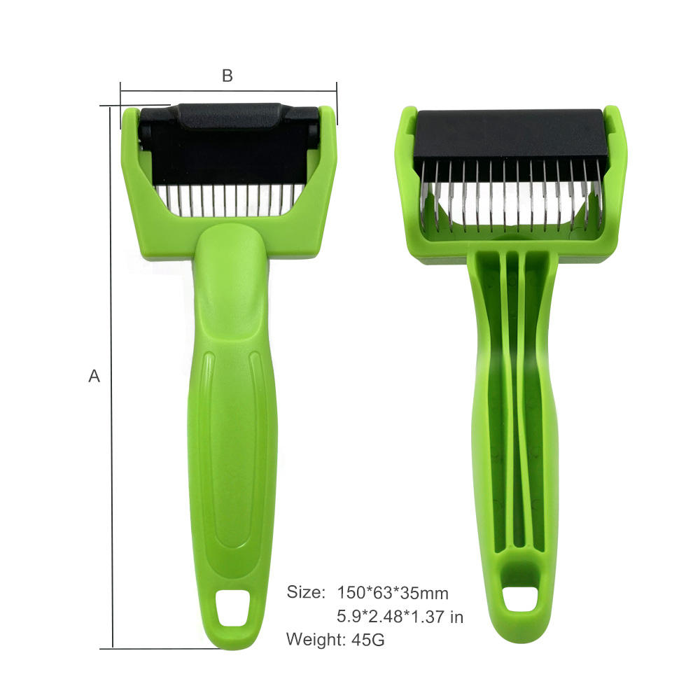 Foldable Pet De-matting High Quality Hair Grooming Tool Dog Cat Dematting Comb