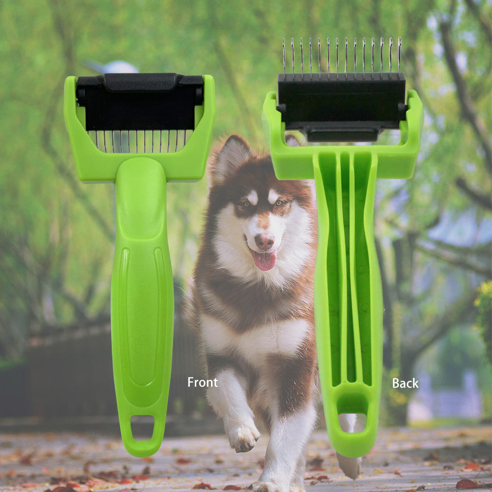 Foldable Pet De-matting High Quality Hair Grooming Tool Dog Cat Dematting Comb