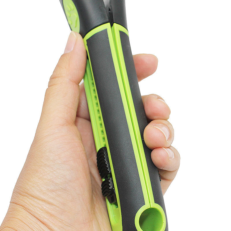 Pet Desheeding Tool Stainless Steel Adjustable Blade Horse Pet Hair Grooming Shedding Brush