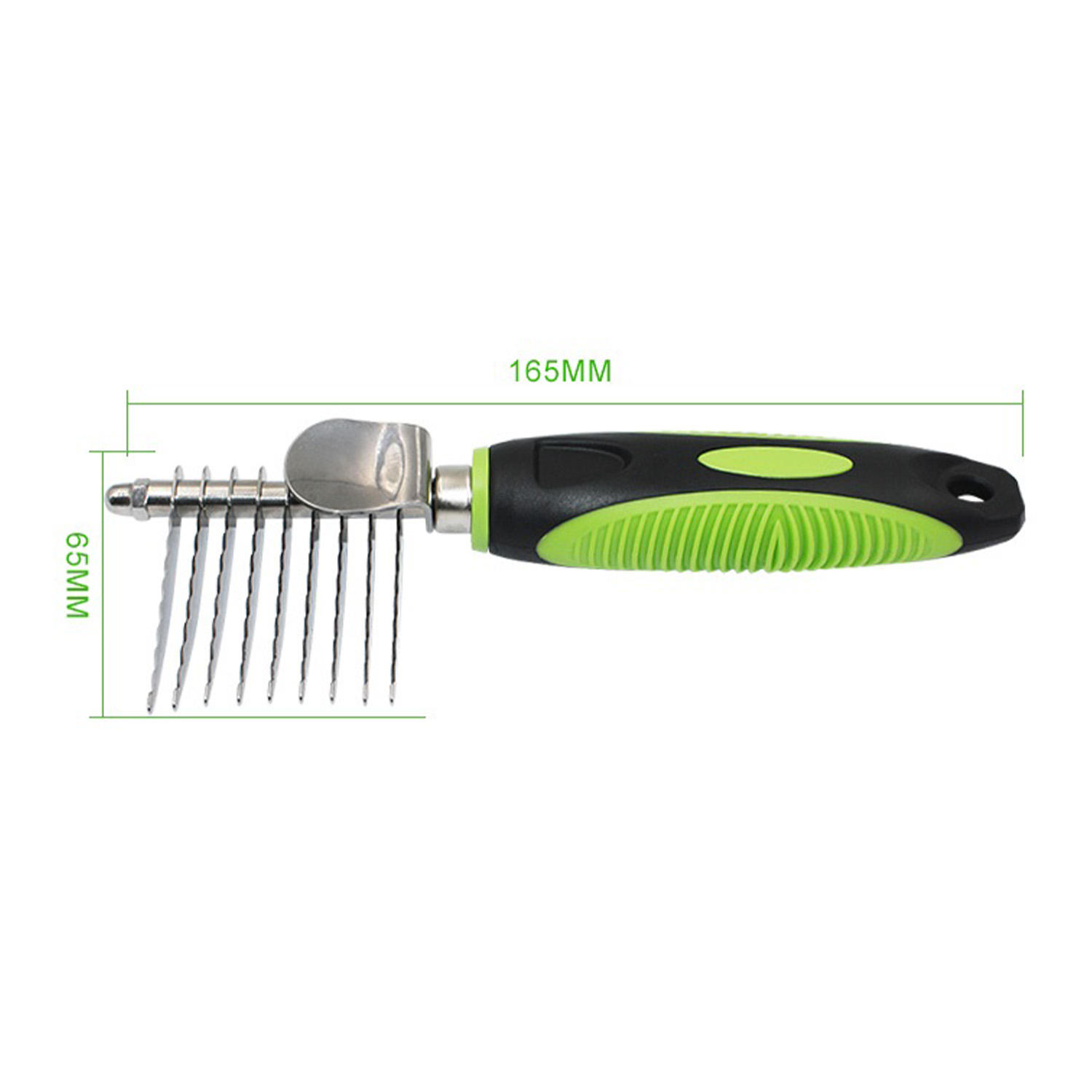 Pet Dematting Tool Cat Dog Stainless Steal Blades Hair Grooming Comb