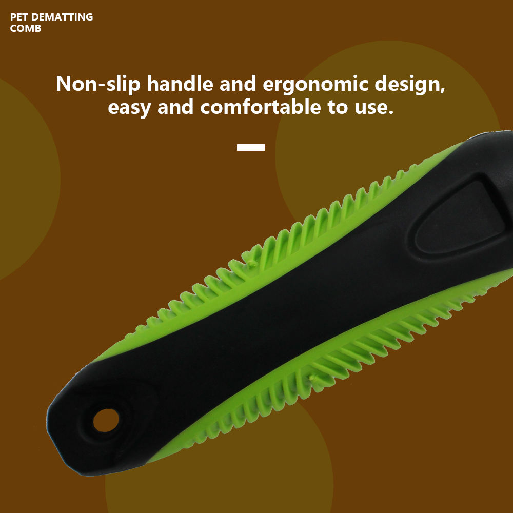 Wholesale Six Sharp Blades Mats Cut Pet Hair Dematting Brush Knots Cutting Dog and Cat Comb