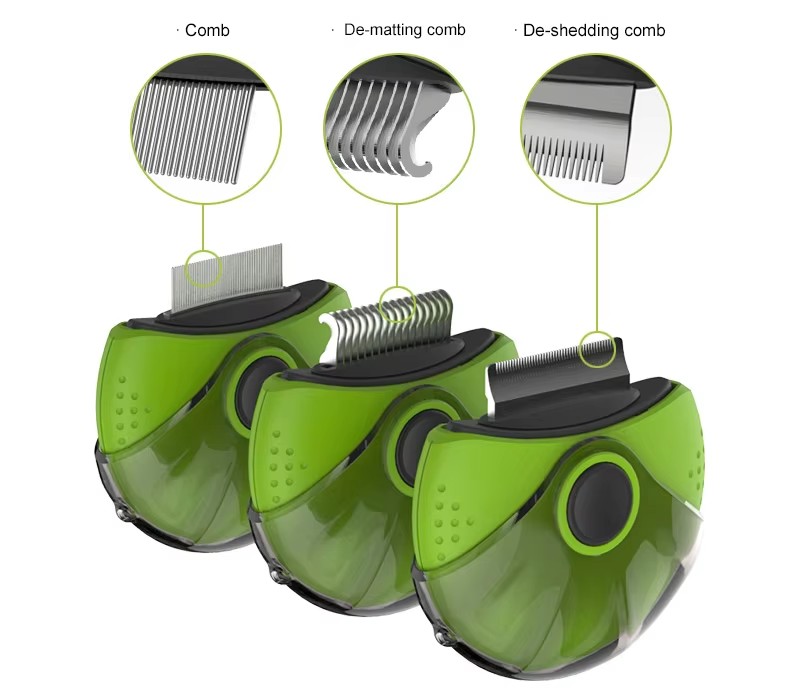Portable Pet Dematting Tool Dog and Cat Hair Grooming Daily Brush Comb for Deshedding